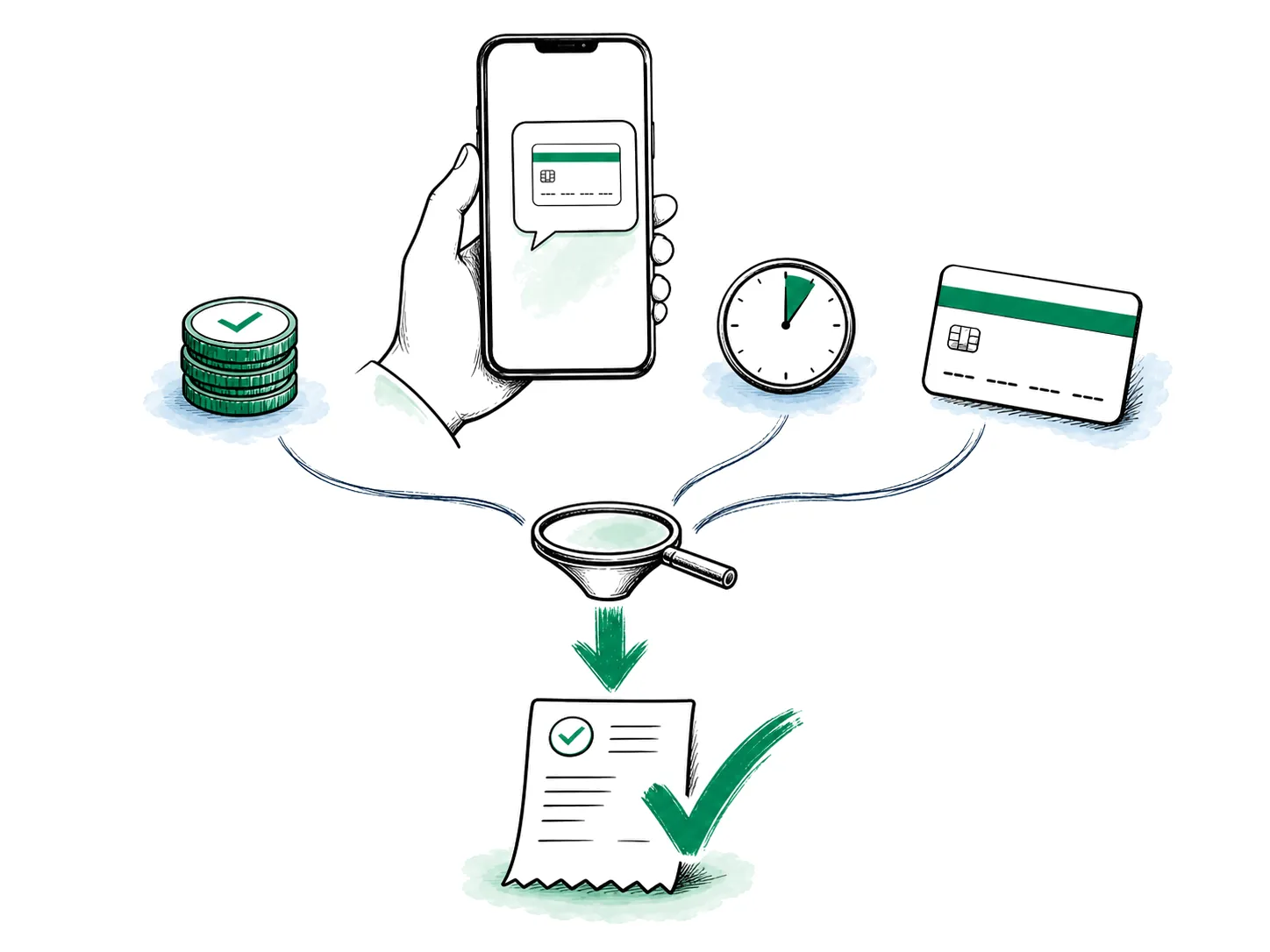 تطبیـق خودکار واریز